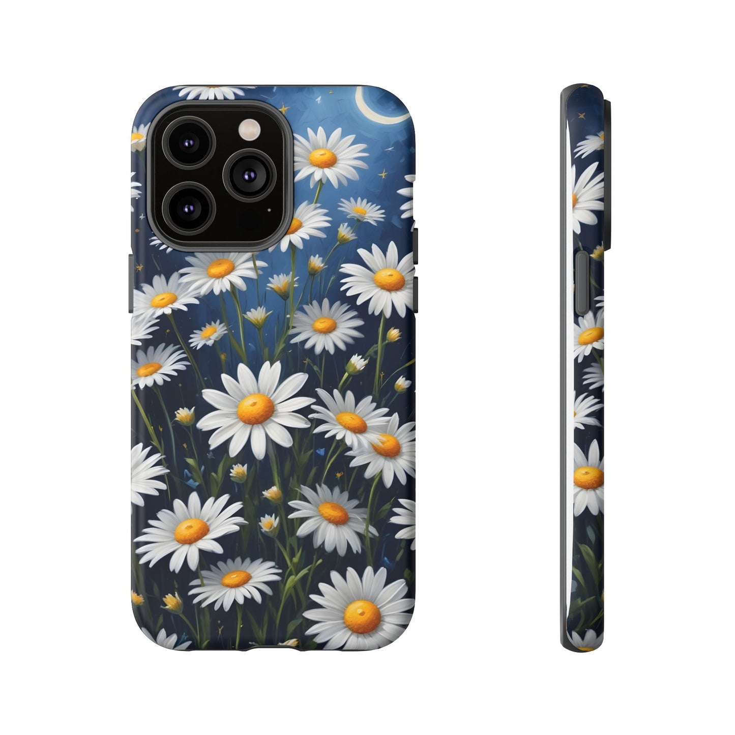 Witchy Daisy Flowers Phone Case Vintage Botanical Cover