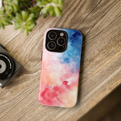 Celestial Haze – Vibrant Watercolor Phone Case for iPhone, google Pixel & Samsung