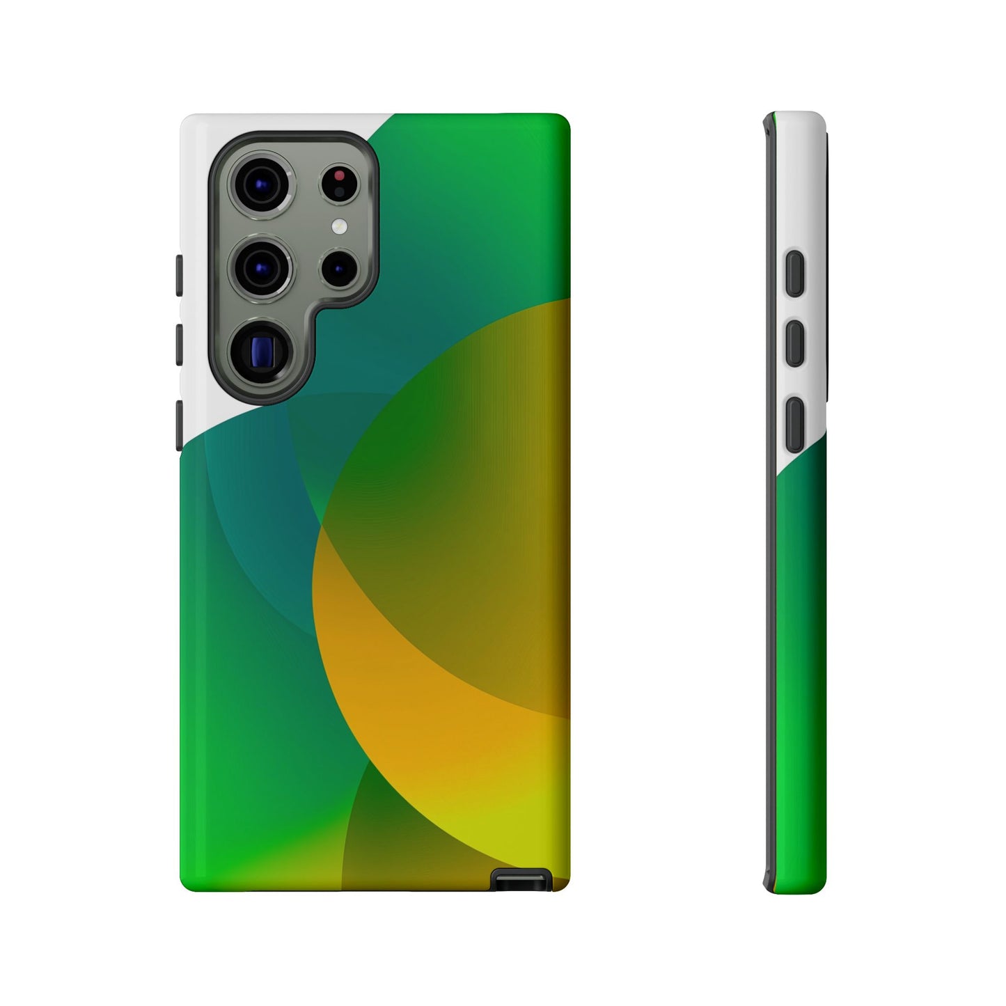 Verdant Bloom – Abstract Gradient Phone Case for iPhone, Samsung & Pixel