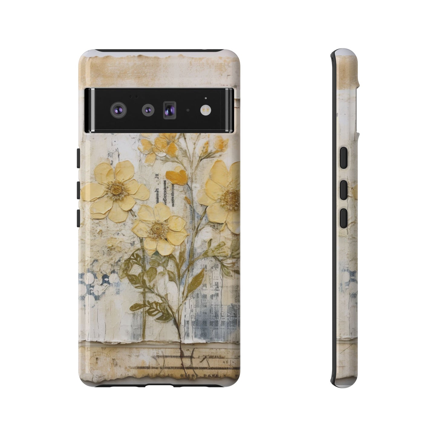 Vintage Botanical Floral Mobile Case