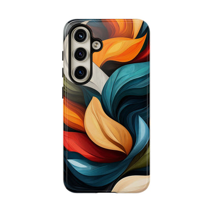 Floral Flow Abstract Phone Case – Nature-Inspired Design for iPhone, Google Pixel & Samsung