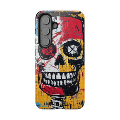Basquiat Phone Case – Bold Urban Art Design - iPhone, Samsung & Google Pixel Cover - Artistic Painting Case,  Art Lover Gift