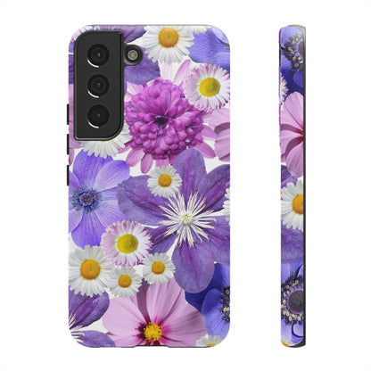 Lavender Blossom Floral Mobile Case