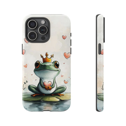 Frog Prince Phone Case – Cute Anime Aesthetic for iPhone, Google Pixel & Samsung