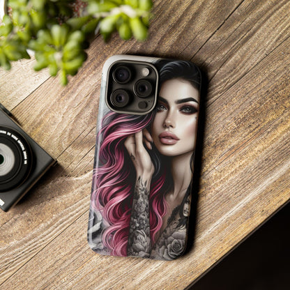 Tattooed Elegance – Gothic Art Mobile Cover