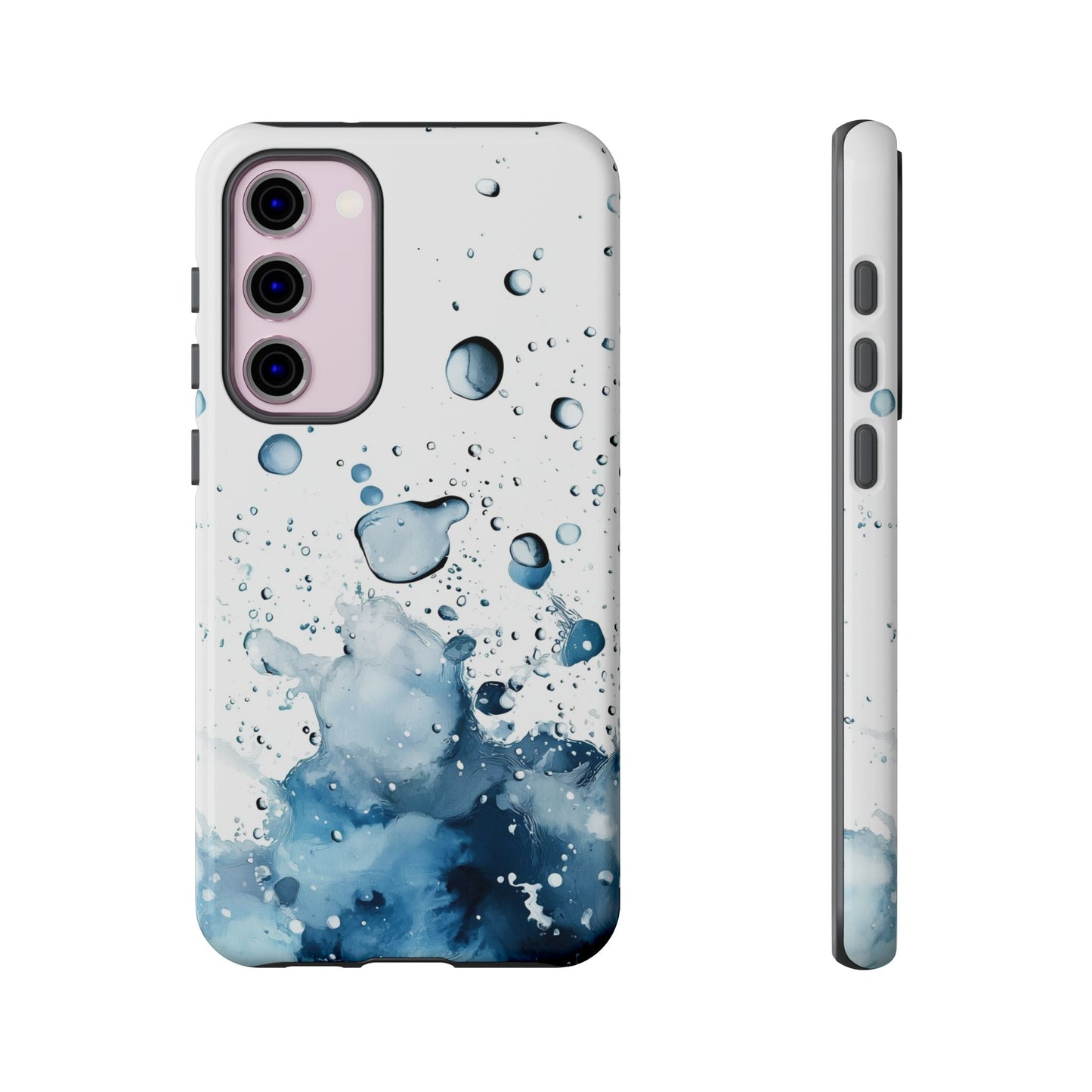 Aqua Burst Watercolor Phone Case for iPhone, google Pixel & Samsung
