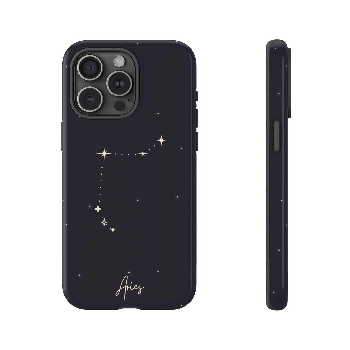 Aries Zodiac Starry Phone Case – Cosmic Style for iPhone, Samsung & Google Pixel