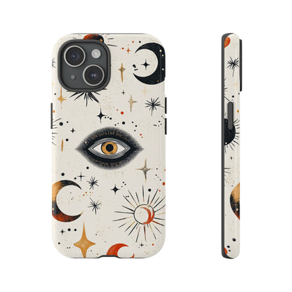 Mystic Moon & Stars Boho Phone Case for iPhone, Pixel & Samsung