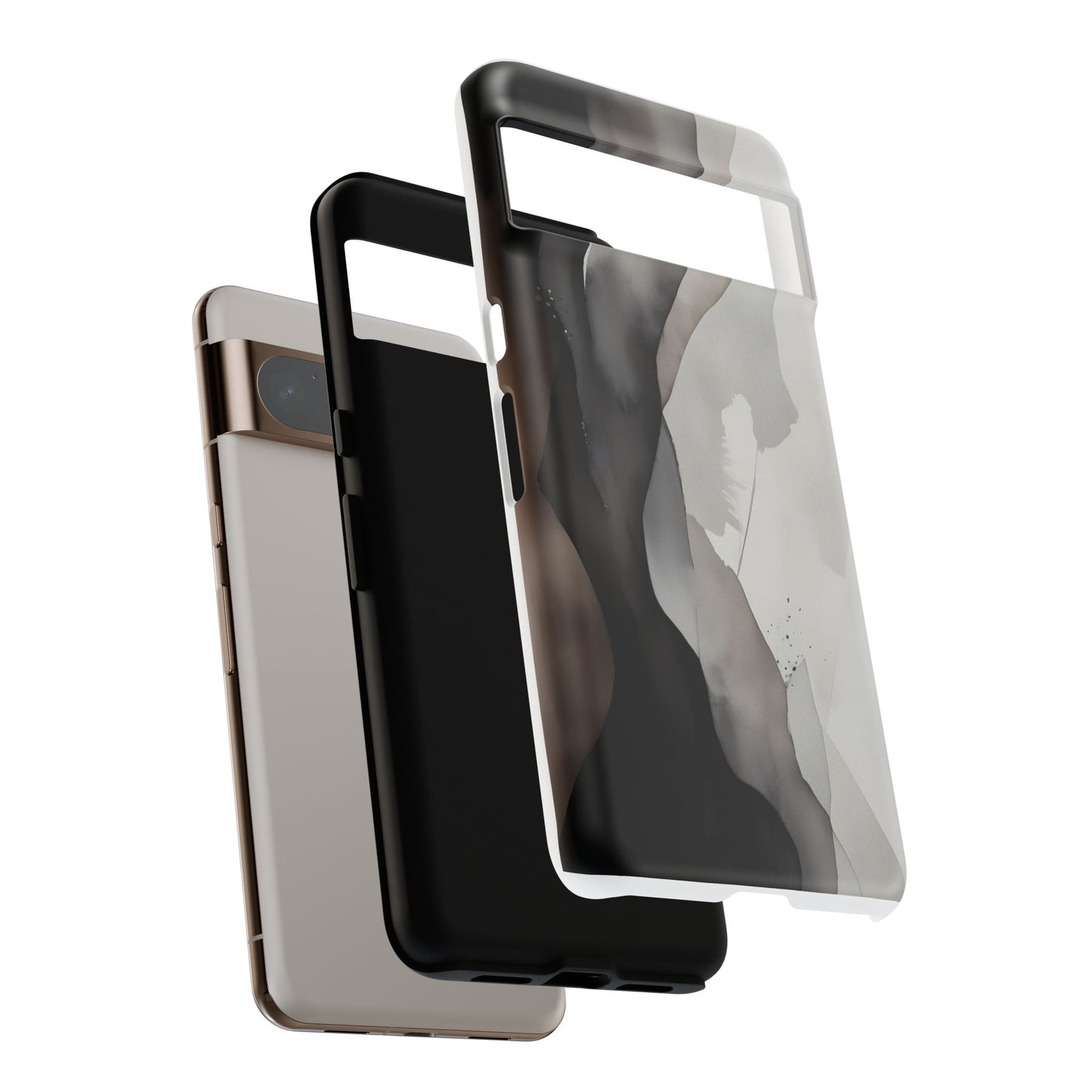 Vertical Abstract Neutral Gradient