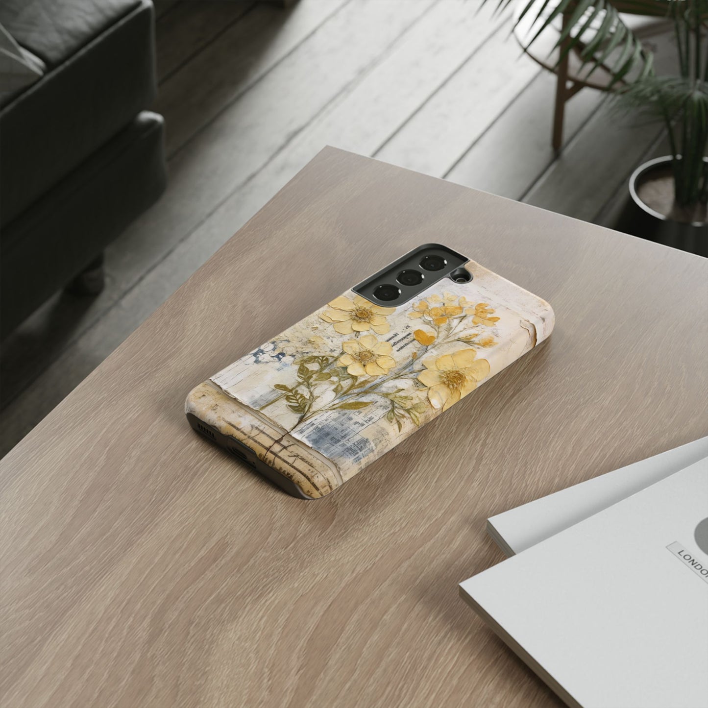 Vintage Botanical Floral Mobile Case