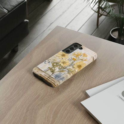Vintage Botanical Floral Mobile Case