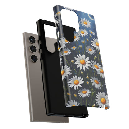 Witchy Daisy Flowers Phone Case Vintage Botanical Cover