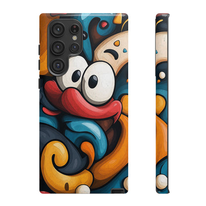 Funky Eyes – Playful Pop Abstract Phone Case for iPhone, Samsung & Pixel