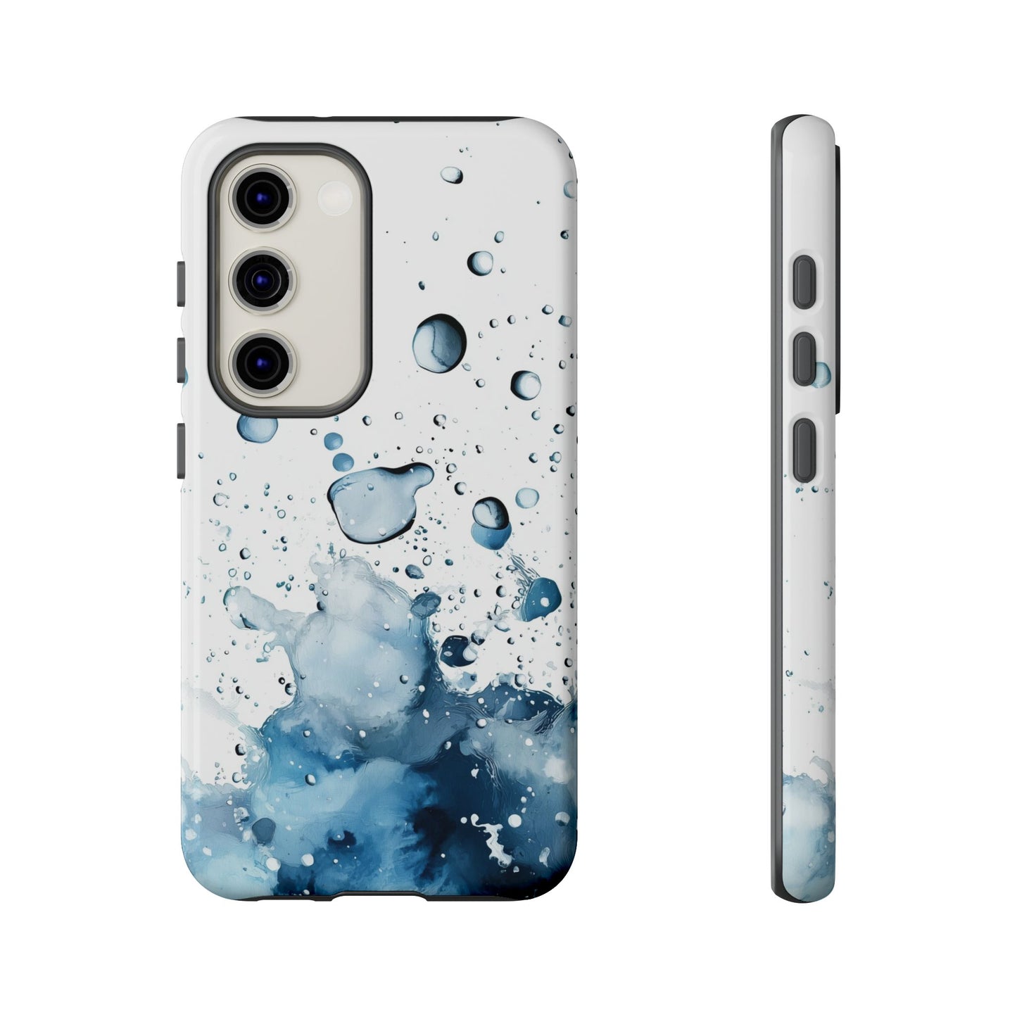 Aqua Burst Watercolor Phone Case for iPhone, google Pixel & Samsung
