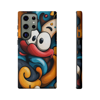 Funky Eyes – Playful Pop Abstract Phone Case for iPhone, Samsung & Pixel