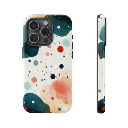 Cosmic Bloom – Abstract Orb Pattern Phone Case – iPhone, Google Pixel, Samsung