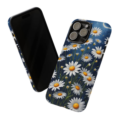 Witchy Daisy Flowers Phone Case Vintage Botanical Cover