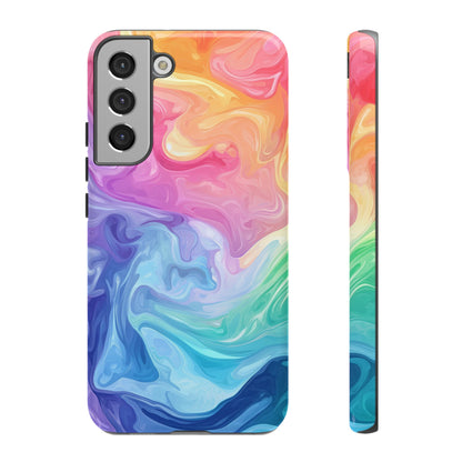 Prism Swirl Watercolor Phone Case for iPhone, google Pixel & Samsung