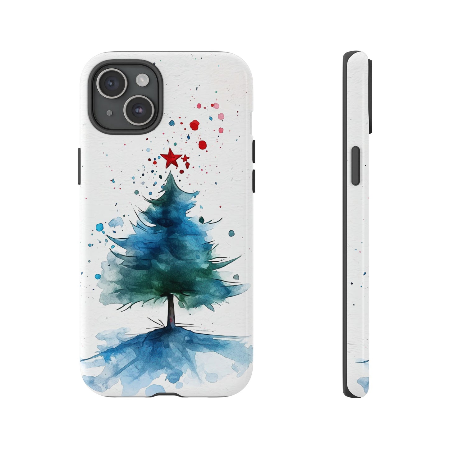 Winter Bloom – Watercolor Tree Art Case for iPhone, Pixel & Samsung