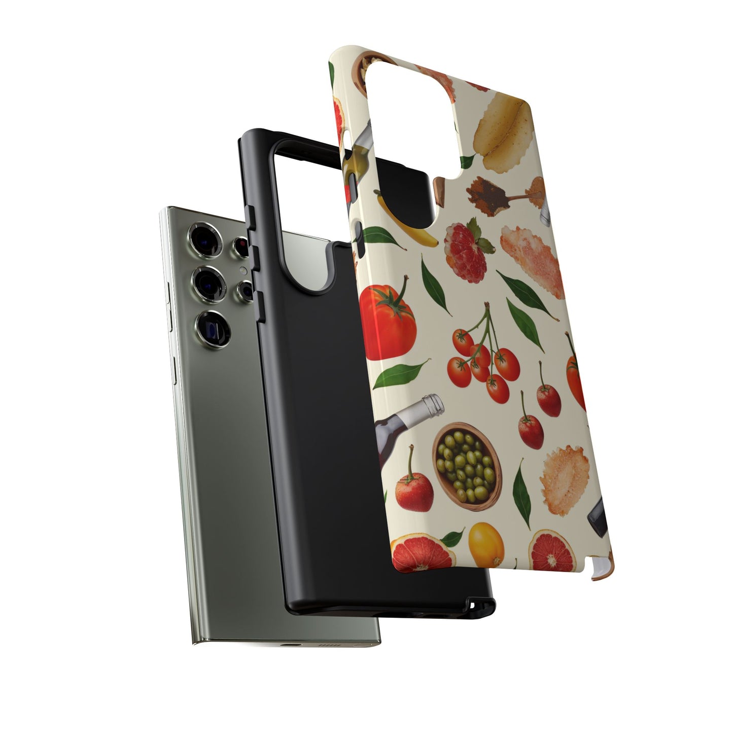 Fresh Fruits & Veggies Pattern Phone Case