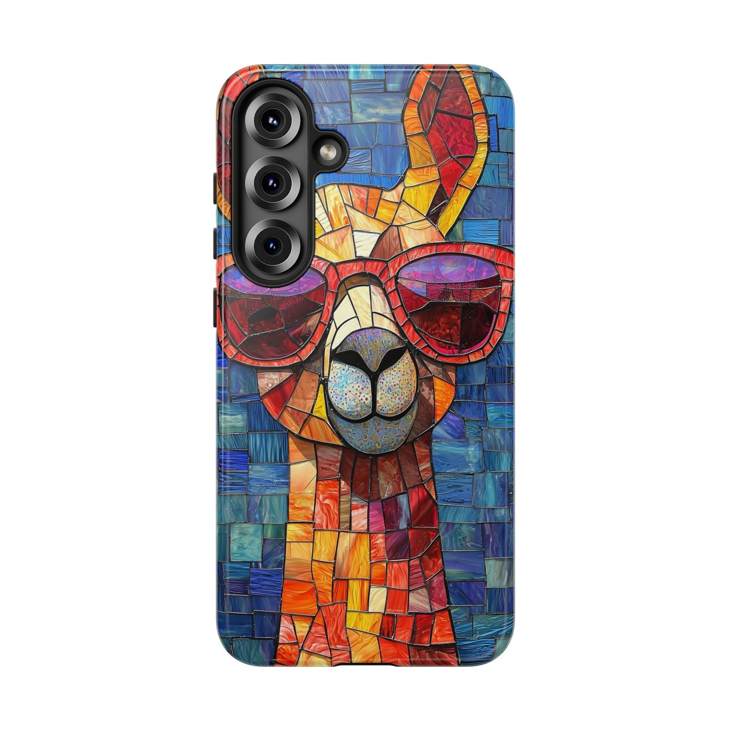 Tall Grace – Stained Glass Giraffe Phone Case for iPhone, Samsung & Pixel