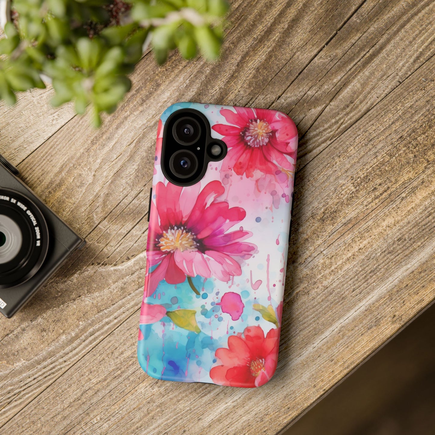 Watercolor Bloom Floral Mobile Case