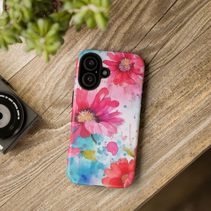 Watercolor Bloom Floral Mobile Case
