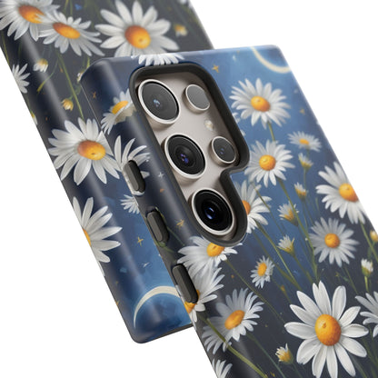 Witchy Daisy Flowers Phone Case Vintage Botanical Cover