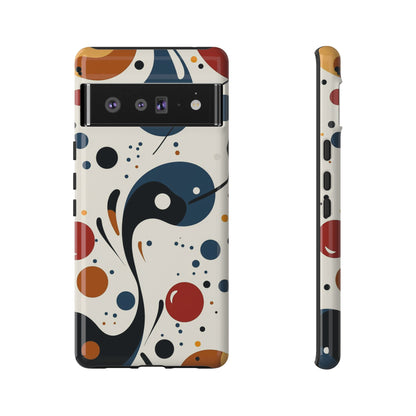 Retro Pop Dots Case – Abstract Minimal Vibes for iPhone, Google Pixel & Samsung
