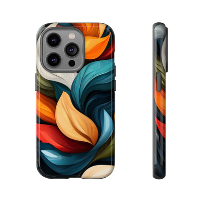 Floral Flow Abstract Phone Case – Nature-Inspired Design for iPhone, Google Pixel & Samsung