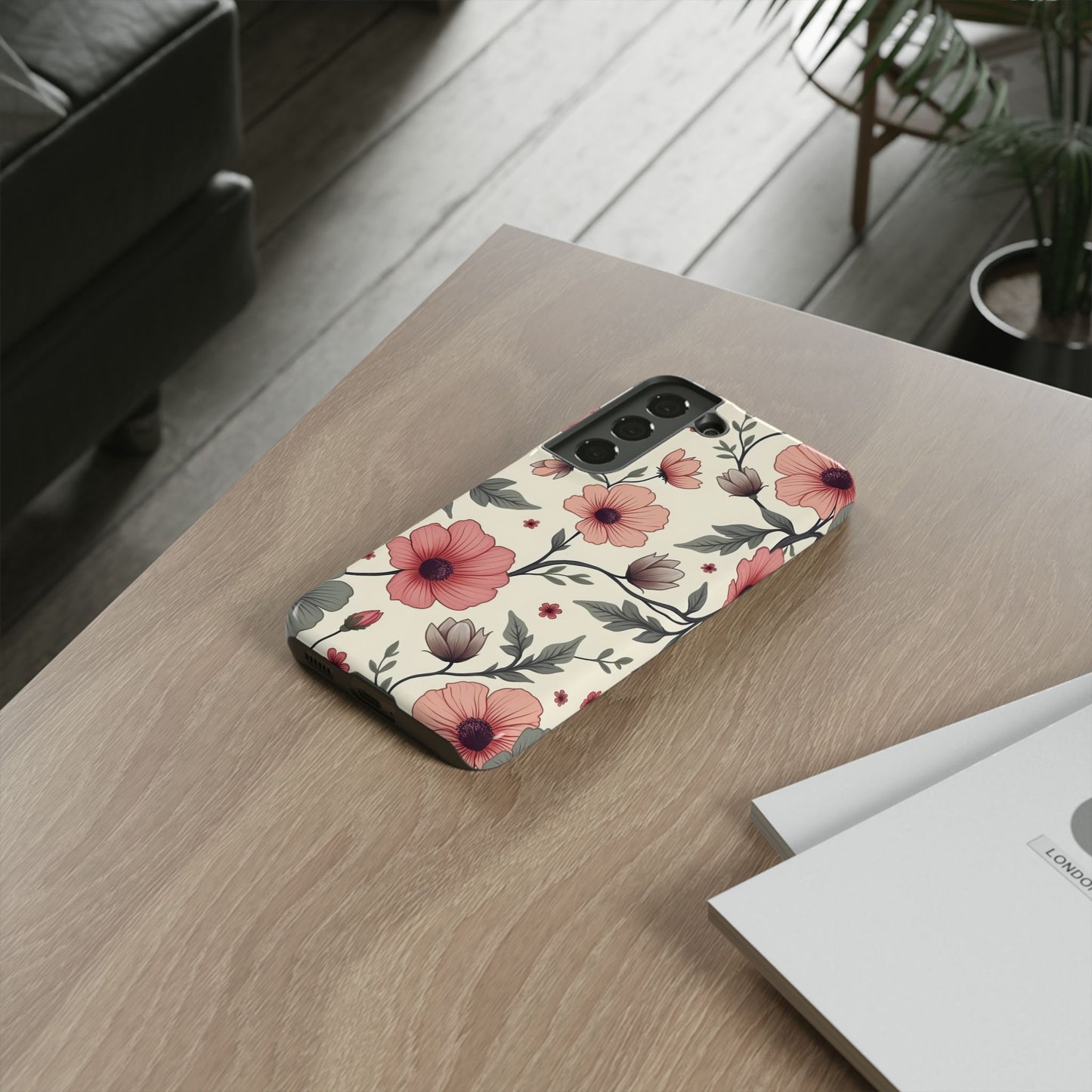 Floral Iphone Case, Botanical Pattern Design