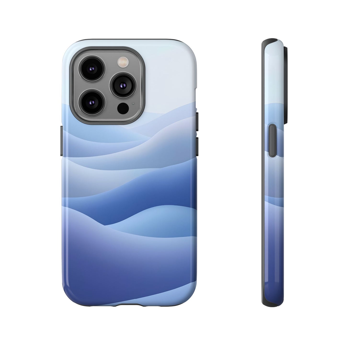 Intricate Abstract Wavy Landscape phone case