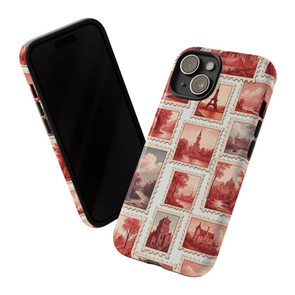 Vintage Postcard Stamps Phone Case