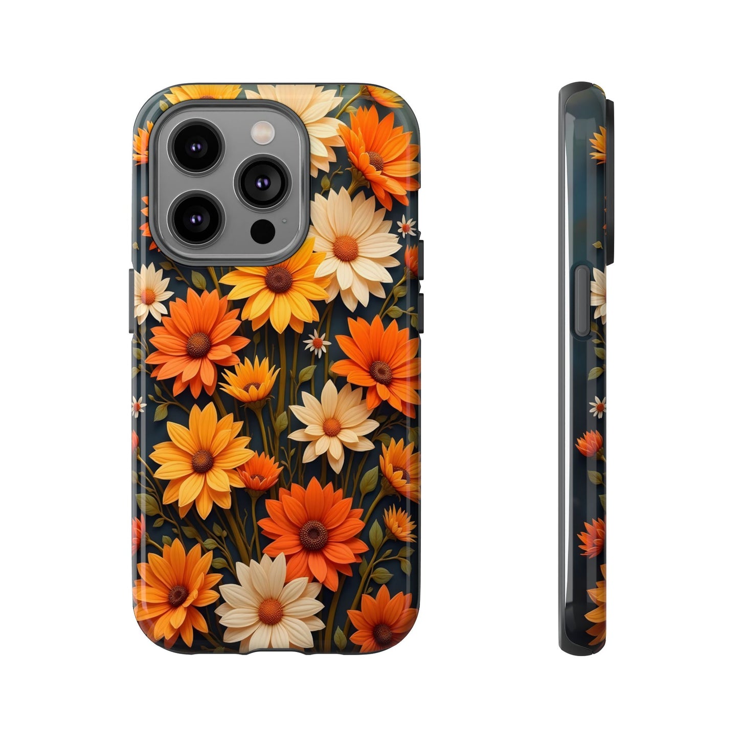 Boho Vibrant Floral Tapestry Case Design, Iphone Case