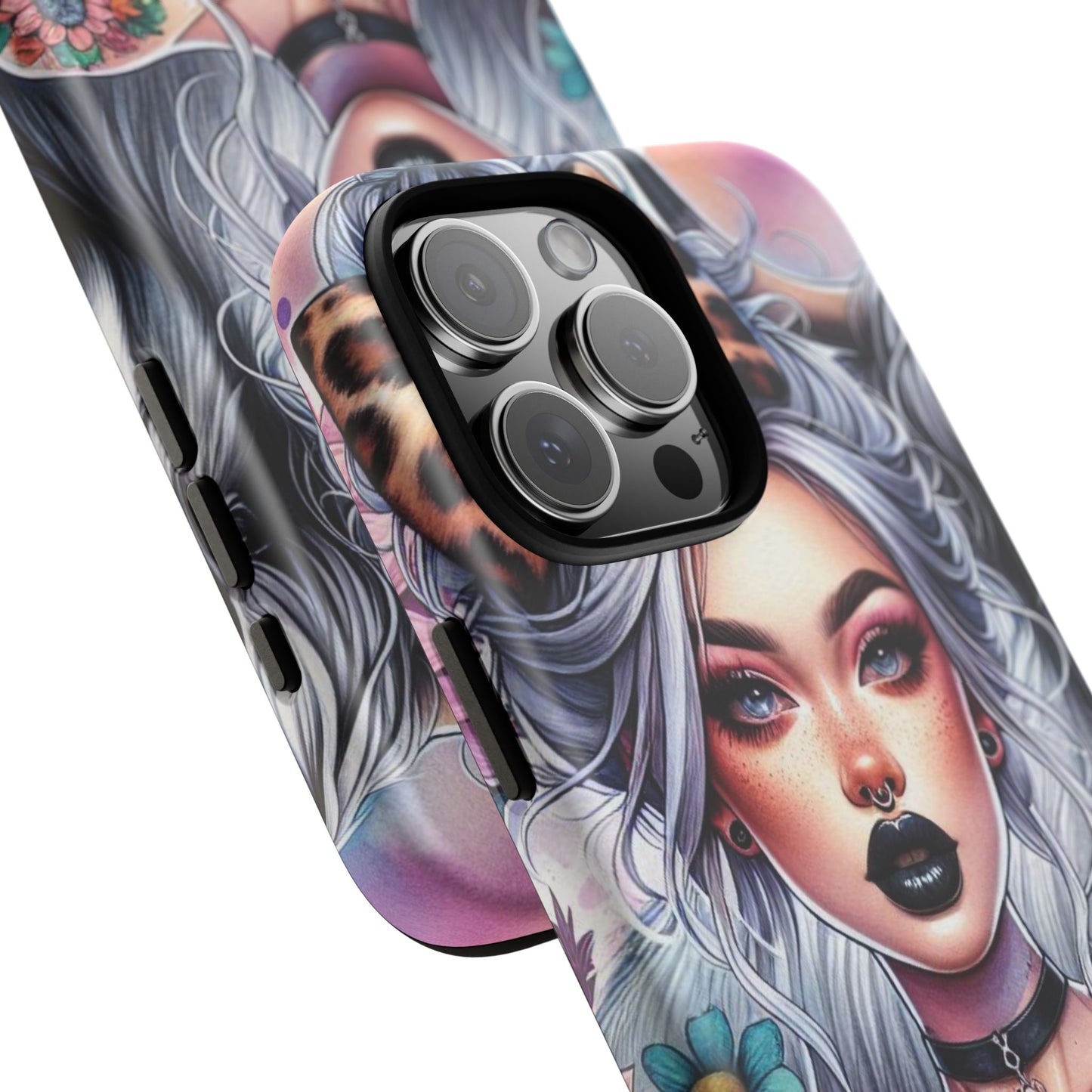 Wild Spirit – Gothic Chic & Nature Fusion Mobile Cover
