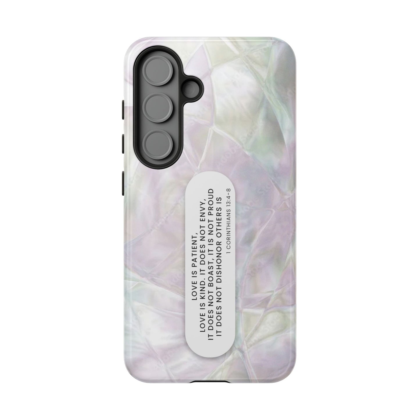 Customized Bible Verse Phone Case – Custom Christian Scripture Cover, Crystal Phone Case, Unique Gift for iPhone, Samsung  & Google Pixel – Protective & Stylish Cover"