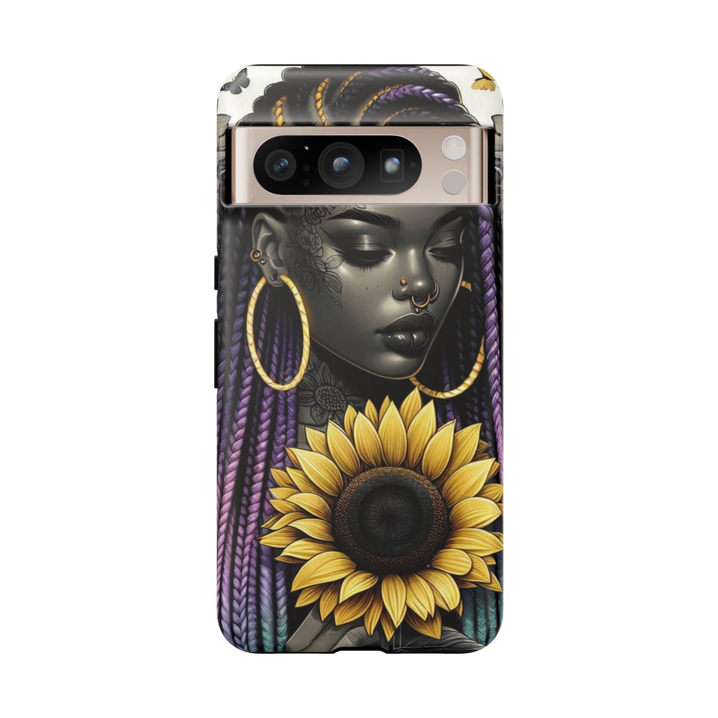 Sunflower Soul Art Mobile Case
