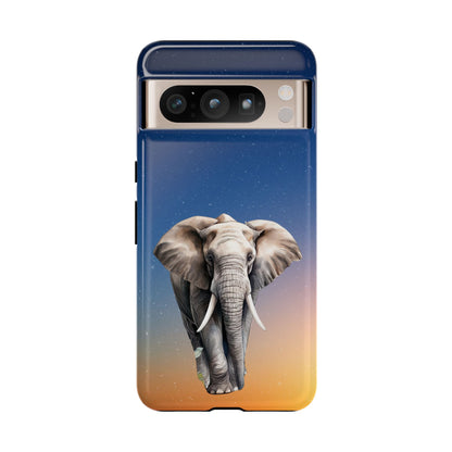Celestial Elephant Mobile Cover – Dreamy Night Sky Aesthetic