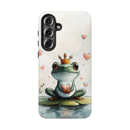 Frog Prince Phone Case – Cute Anime Aesthetic for iPhone, Google Pixel & Samsung