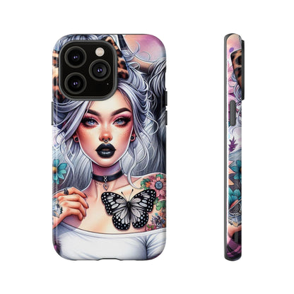 Wild Spirit – Gothic Chic & Nature Fusion Mobile Cover