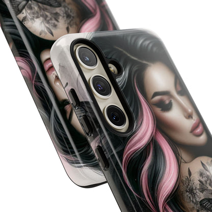 Butterfly Noir – Gothic Beauty & Inked Elegance Mobile Cover