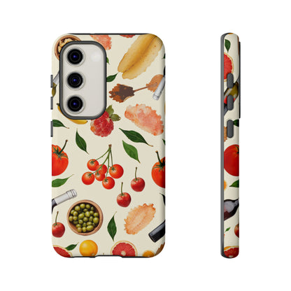 Fresh Fruits & Veggies Pattern Phone Case
