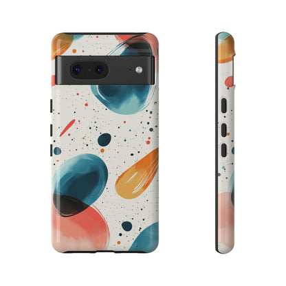 Color Swirl Splash – Abstract Art Phone Case for iPhone, Samsung & Pixel