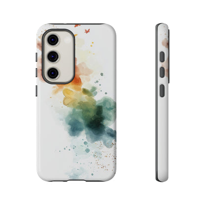 Whirlwind Rainbow Watercolor Phone Case for iPhone, google Pixel & Samsung