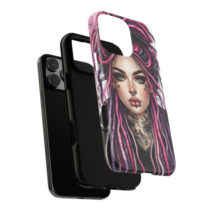 Neon Gothic Beauty Mobile Case