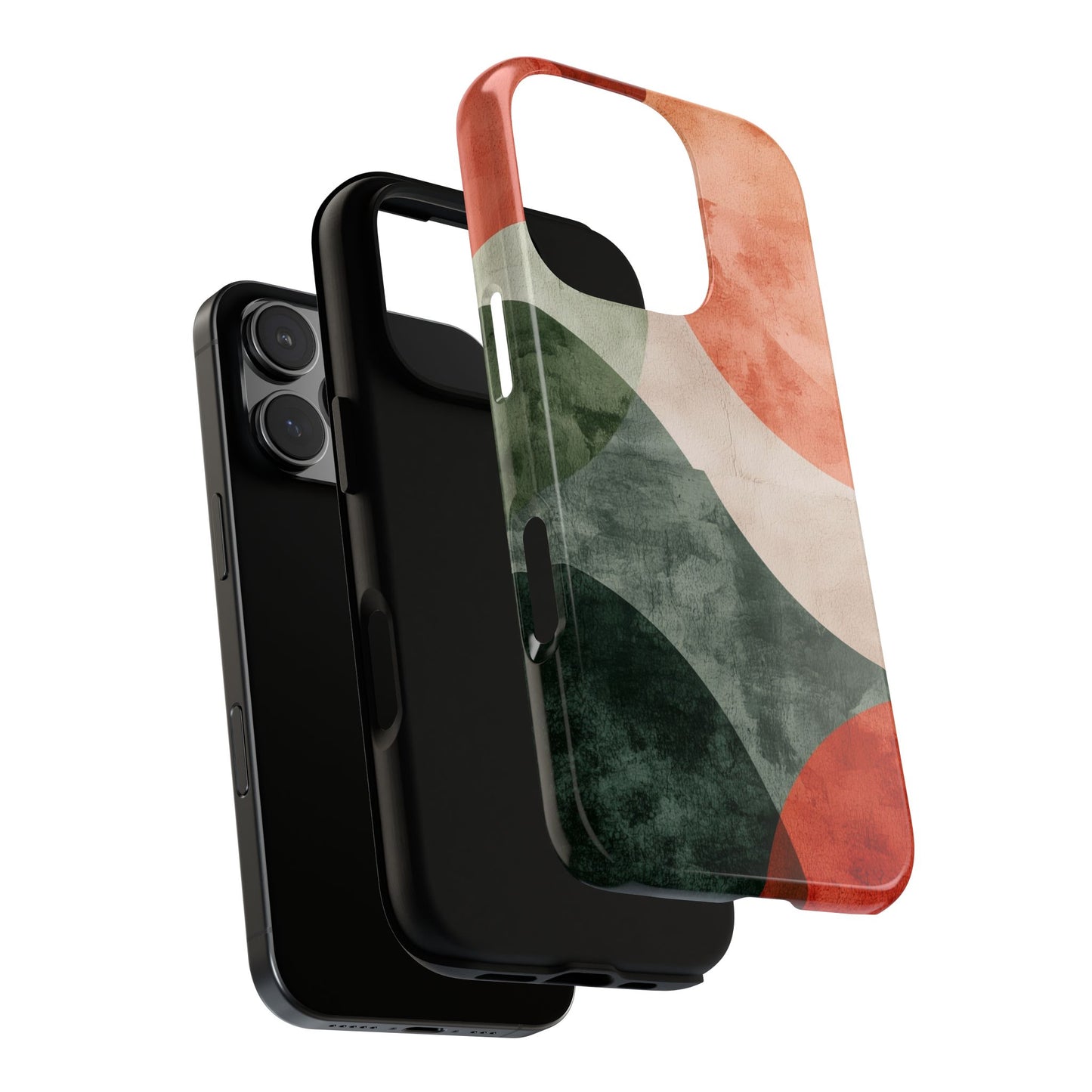 Zen Wave Abstract Phone Case for iPhone, Pixel & Samsung