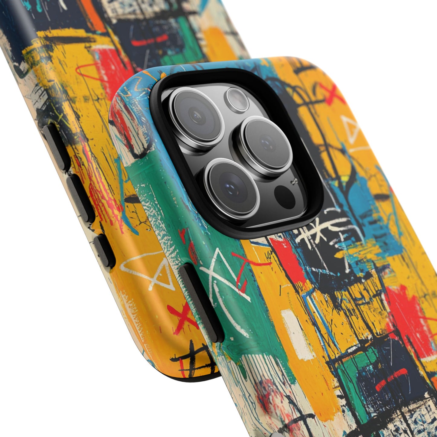 Basquiat Phone Case – Urban Street Art Design - iPhone, Samsung & Google Pixel Cover - Artistic Painting Case,  Art Lover Gift