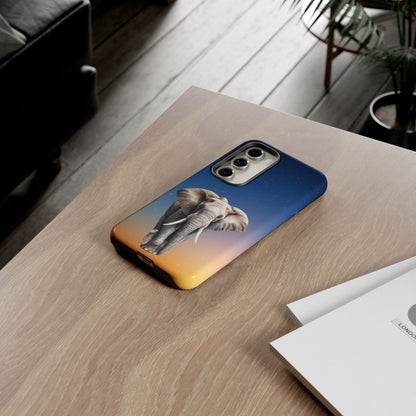 Celestial Elephant Mobile Cover – Dreamy Night Sky Aesthetic