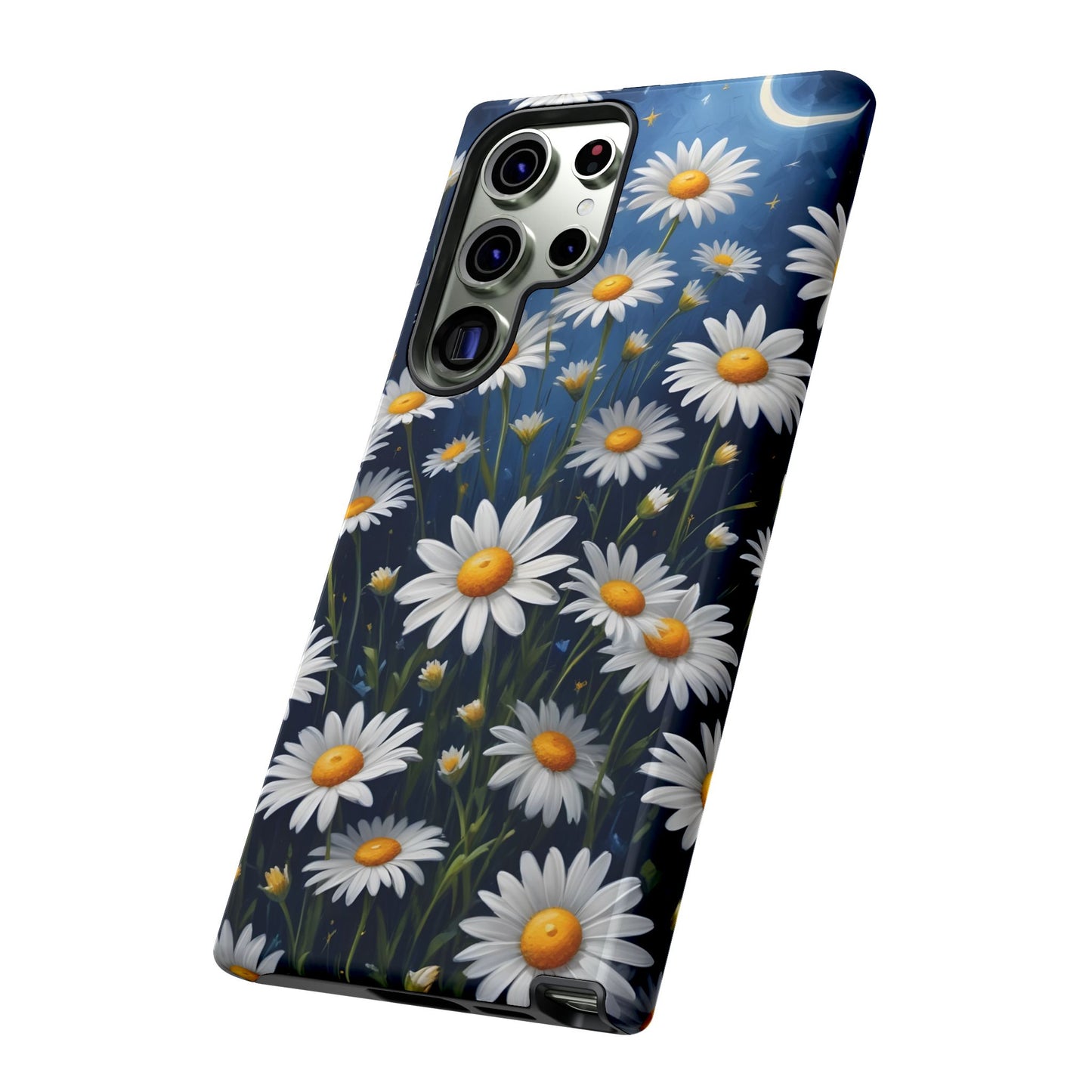 Witchy Daisy Flowers Phone Case Vintage Botanical Cover