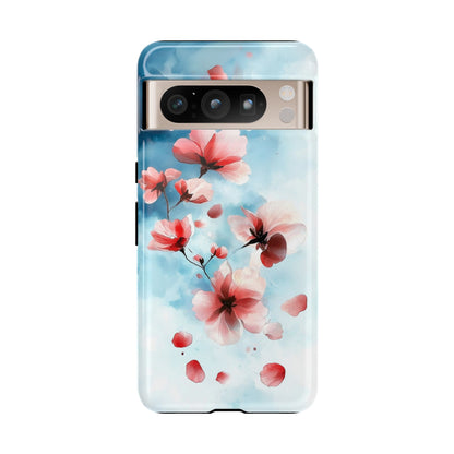 Petal Whispers Watercolor Phone Case for iPhone, google Pixel & Samsung